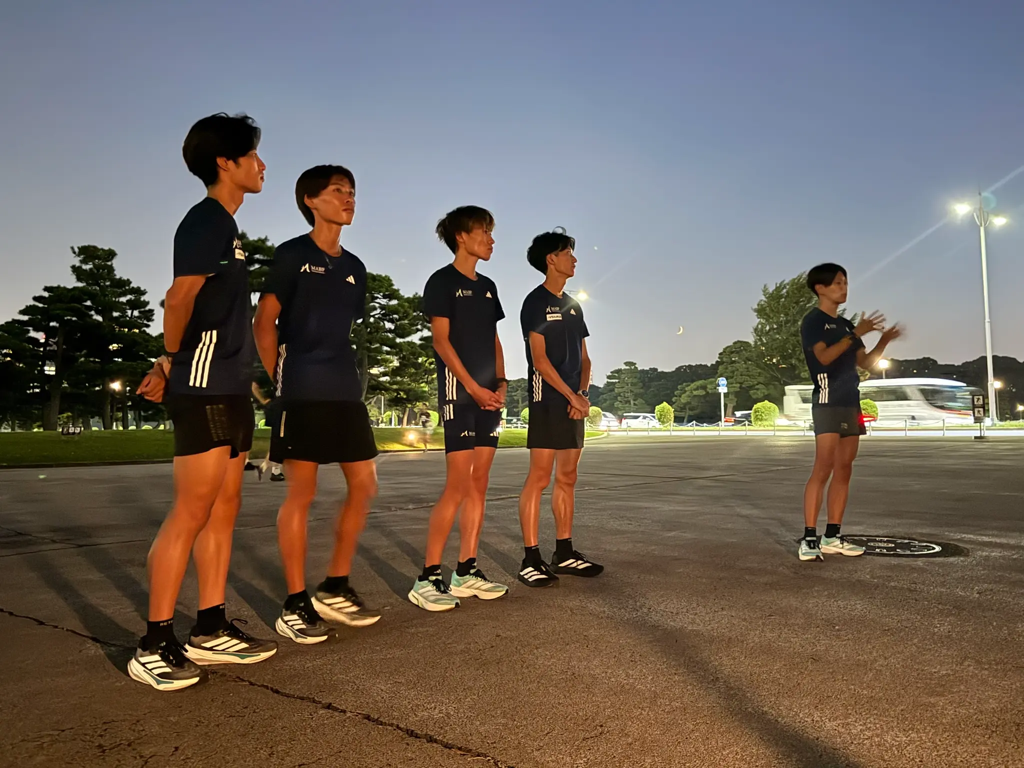 選手の様子